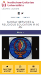 Mobile Screenshot of northshoreuu.org