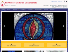 Tablet Screenshot of northshoreuu.org